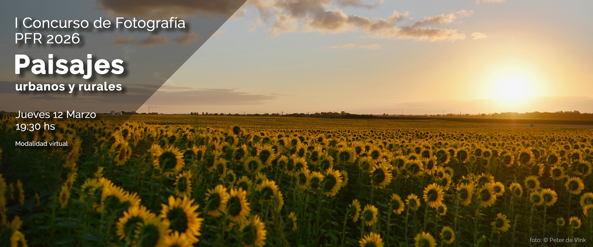 I Concurso de Fotograf&iacute;a PFR 2026