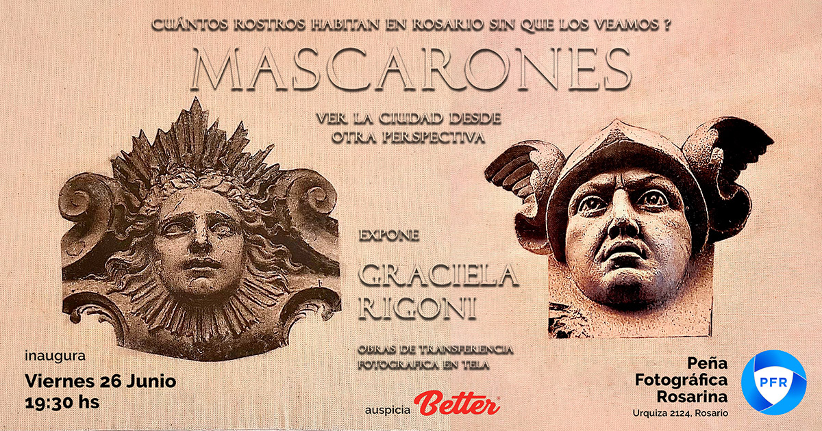 MASCARONES - Graciela Rigoni