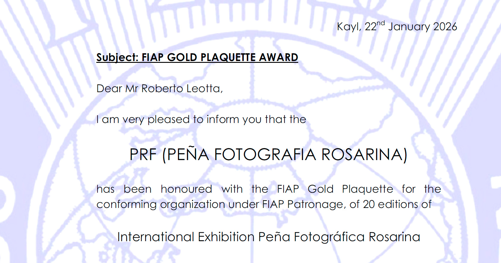 Distinci&oacute; FIAP